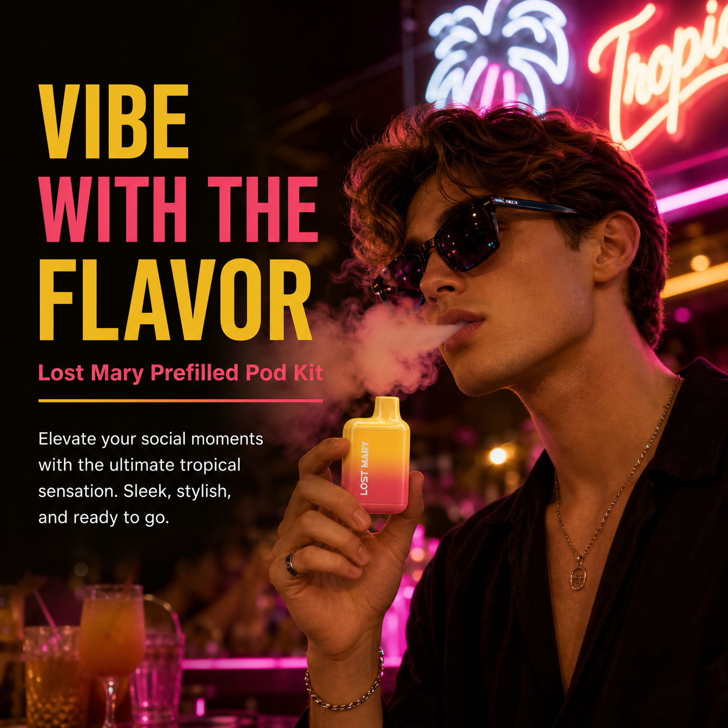 Lost Mary BM600 Prefilled Pod Kit - Triple Mango 20mg/ml